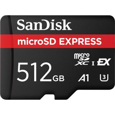 Карта пам\'яті SanDisk 512GB microSDXC class 10 UHS-I U3 A1 Express (SDSQXFN-512G-GN4NN)