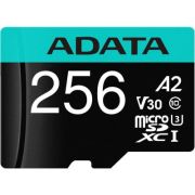 Карта пам\'яті ADATA 256GB microSD class 10 UHS-I U3 V30 A2 Premier Pro SD 6.0 (AUSDX256GUI3V30SA2-RA1)