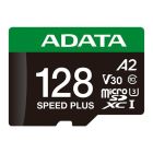 Карта пам'яті ADATA 128GB microSD class 10 UHS-I U3 V30 A2 Speed Plus (UD128GUI3V30A2SP-RA1)