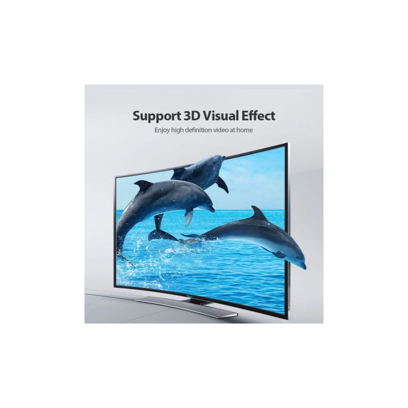 Кабель мультимедійний HDMI M to HDMI M 2.0m V2.0 4K60Hz PVC Vention (AAIBH)