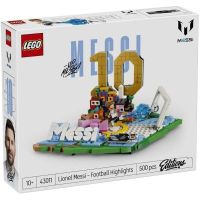 Конструктор LEGO Editions Football Ліонель Мессі — найкращі моменти футбольних матчів (43011)