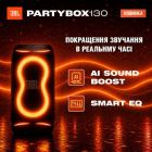 Акустична система JBL PartyBox 130 White (JBLPB130WHTEP)