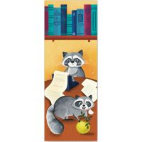 Закладки для книг Люцинка "Єноти. Друкарська машинка" 1 шт. (ЛК000000092) (2000000000092)