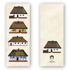 Закладки для книг Люцинка "Українська хата" 1 шт. (ЛК000000083) (2000000000083)