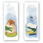 Закладки для книг Люцинка "Читання. Шпіц" 1 шт. (ЛК000000198) (2000000000198)