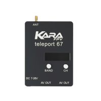 Відеоприймач (VRX) KaraFPV Teleport67 6.1G-7.2G (RX6704)
