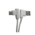 Дата кабель USB 2.0 AM to USB-C 1.0m 2.4A 90° corner white XoKo (XK-CTC-001-WH)