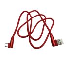 Дата кабель USB 2.0 AM to USB-C 1.0m 2.4A 90° corner red XoKo (XK-CTC-001-RD)