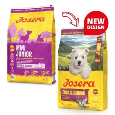 Сухий корм для собак Josera Mini Junior Duck & Salmon 3 кг (4032254787617)