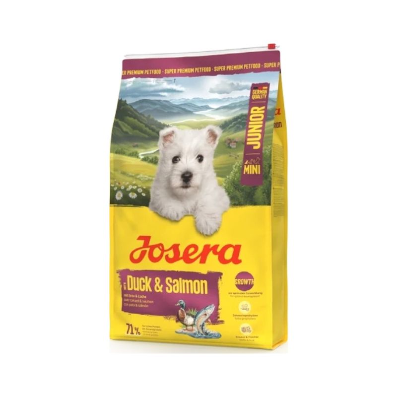 Сухий корм для собак Josera Mini Junior Duck & Salmon 3 кг (4032254787617)