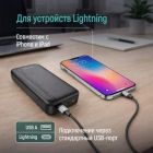 Дата кабель USB 2.0 AM to Lightning 1.0m 3A zinc alloy braided black ColorWay (CW-CBUL098-BK)
