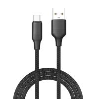 Дата кабель USB 2.0 AM to USB-C 2.0m 3A TPE embossed black ColorWay (CW-CBUC102-BK)