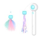 Іграшка для котів Petgravity Інтерактивна висувна вудочка з лазером блакитна (PG-CT053B)