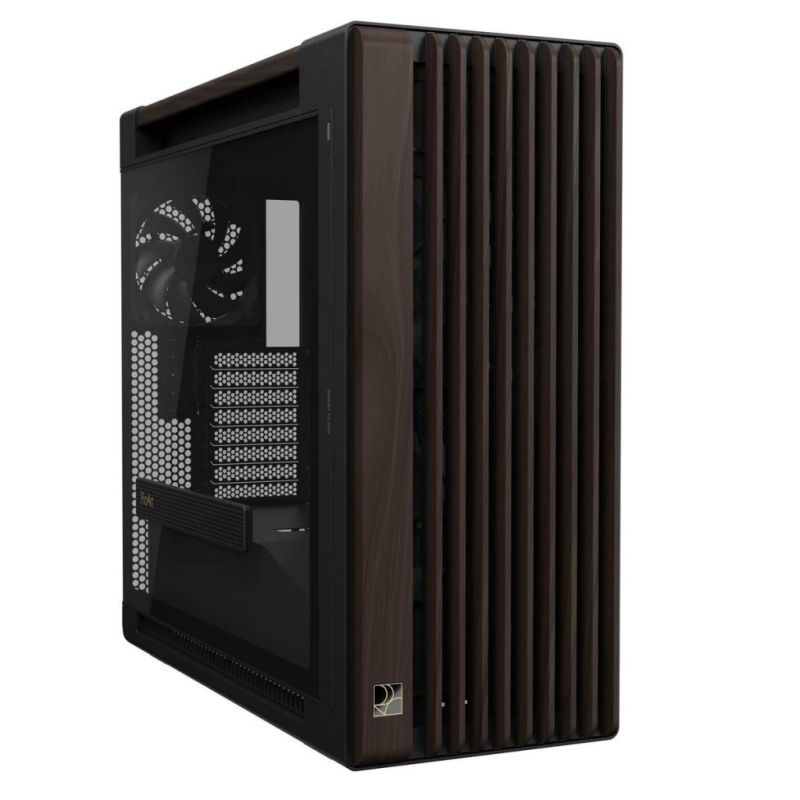 Корпус для ПК ASUS ProArt PA602 Walnut Wood Tempered Glass Modern Black (90DC00J0-B09030)