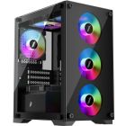 Корпус для ПК 1stPlayer (X2-M-BK-4F1-PS-600FK-EU)