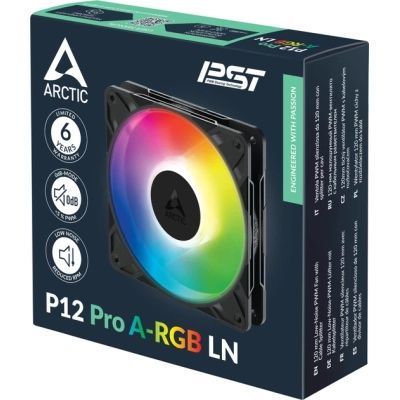 Кулер для корпуса Arctic P12 Pro A-RGB LN (ACFAN00344A)