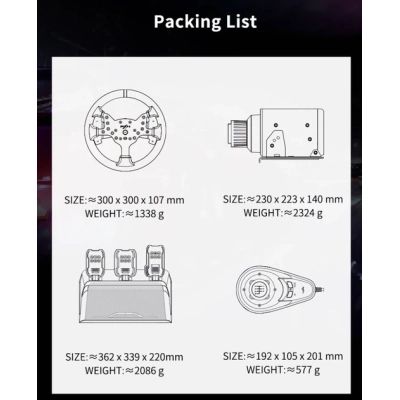 Кермо PXN V99 Bundle for PS4/XBOX/Xbox (PXN-V99 EU)