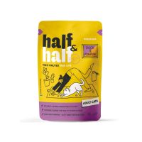 Влажный корм для кошек Half&Half с уткой и тыквой в соусе 85 г (4820261921915)