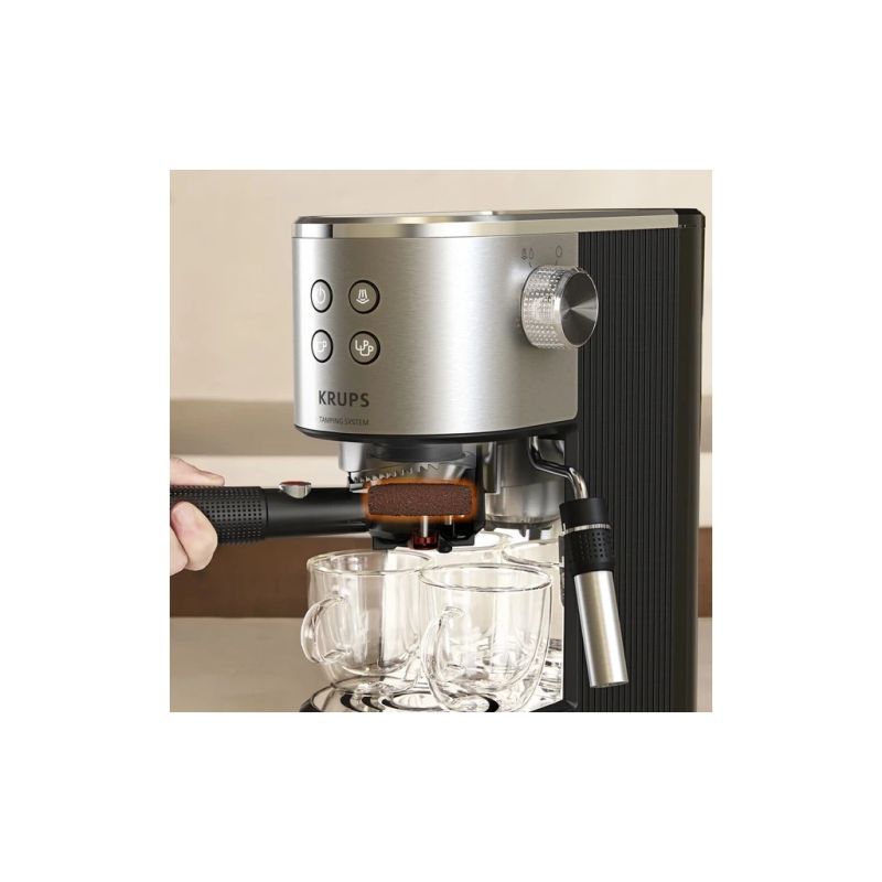 Ріжкова кавоварка еспресо Krups (XP499EE0)
