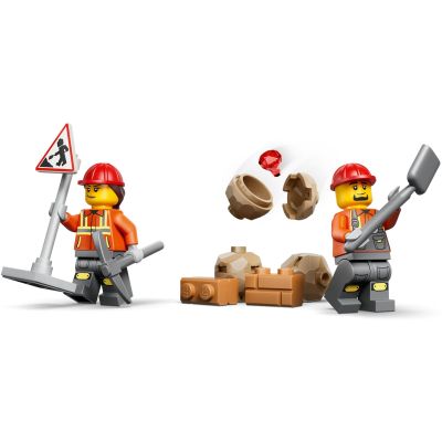 Конструктор LEGO City Жовтий екскаватор-навантажувач (60480)