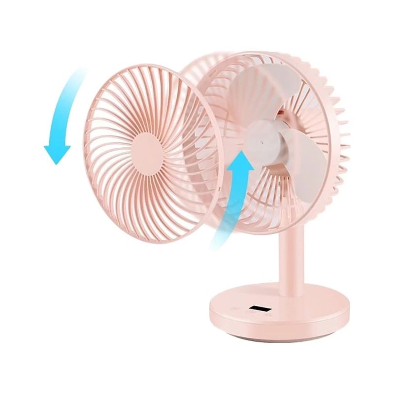Вентилятор Jisulife (Desktop small fan 01 Pink)