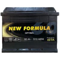Акумулятор автомобільний NEW FORMULA Optima 60Ah (+/-) (510EN) (5601103252)