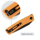 Ніж SRM Air, Orange G10, Black Stonewash (105M-GJ)