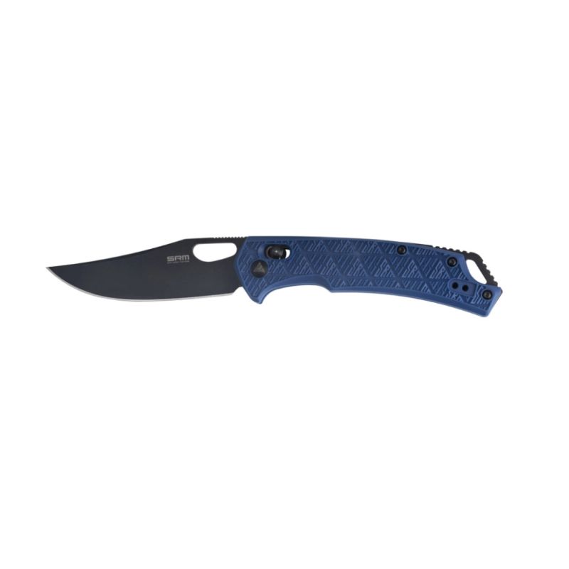 Нож SRM Retriever 9201, Blue FRN, Black Stonewash (9201-PL)