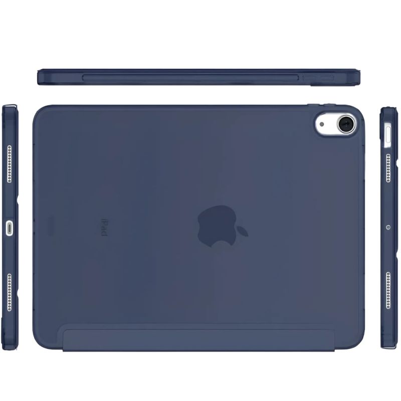 Чохол до планшета BeCover Tri Fold Hard Apple iPad Air 11" M4 2026 Deep Blue (715243)