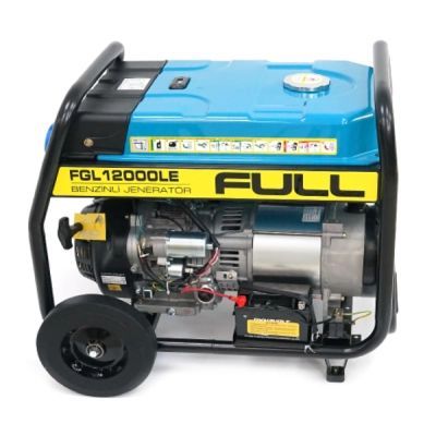 Генератор FULL (FGL 12000LE), 12kVA/9.0kW, 28l, 3l/час, ручной/электростартер, (без АКБ) (FGL 12000LE)