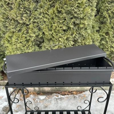 Кришка для мангалу Metalzavod барбекю універсальна на 12 шампурів (KRSHK-MB12)