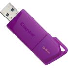 USB флеш накопитель Kingston 64GB DataTraveler Exodia M Purple USB 3.2 Gen 1 (KC-U2L64-7LP)