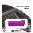 USB флеш накопитель Kingston 64GB DataTraveler Exodia M Purple USB 3.2 Gen 1 (KC-U2L64-7LP)