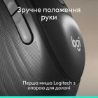 Мышка Logitech Signature Comfort Plus M850L Wireless/USB-C Graphite (910-007715)