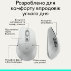 Мишка Logitech Signature Comfort Plus M850L Wireless/USB-C Off-White (910-007716)
