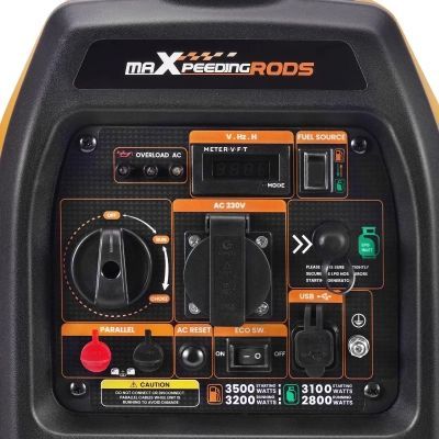 Генератор maXpeedingRODS (MXR3800DF), инверторный, газ/бензин, 3.2kW, ручной старт (MXR3800DF)