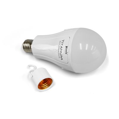 Лампочка TITANUM акумуляторна A80 12W E27 4000K 230V (TL-EMA80-12274)