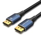 Кабель мультимедійний DisplayPort M to DisplayPort M 2.0m 8K60Hz blue Vention (HCELH)