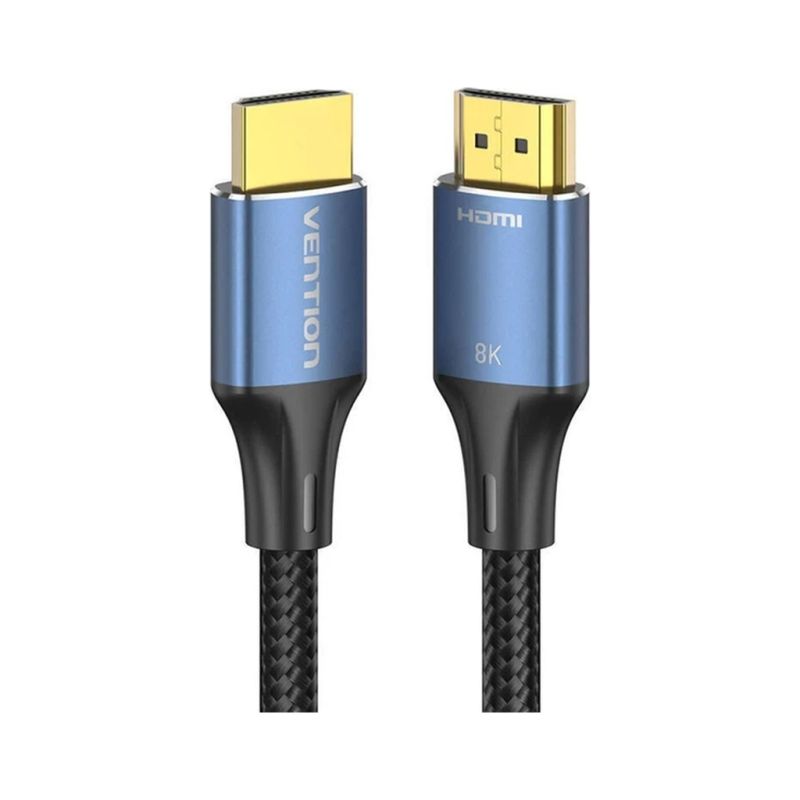 Кабель мультимедійний HDMI M to HDMI M 1.5m 16K60Hz 96Gbps gray Vention (ALVHG)