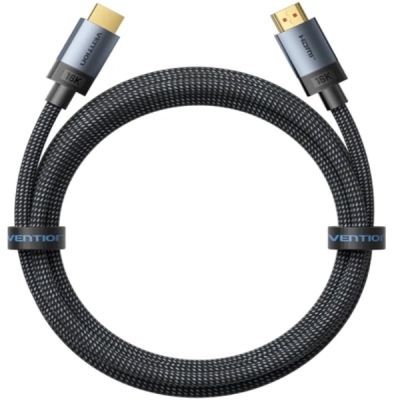 Кабель мультимедійний HDMI M to HDMI M 2.0m 16K60Hz 96Gbps gray Vention (ALVHH)