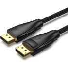 Кабель мультимедійний DisplayPort M to DisplayPort M 1.5m 16K60Hz/8K240Hz fabric gray Vention (HGCHG)