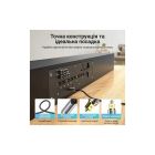 Кабель мультимедийный Optical Toslink 1.5m 5.1ch gray Vention (BAVHG)