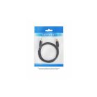 Кабель мультимедийный 1xRCA M to 1xRCA M 1.0m digital black Vention (VAB-R09-B100)