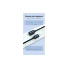 Дата кабель USB 2.0 AM/AF 5.0m PVC black Vention (CBIBJ)