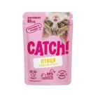 Вологий корм для кішок Catch! для кошенят з птицею та овочами в соусі 85 г (4820261922004)