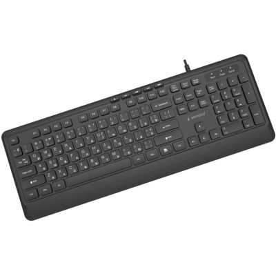 Клавіатура Gembird Slim Multimedia USB Black (KB-MCH-05-CYRL)