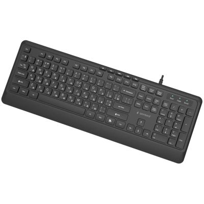 Клавіатура Gembird Slim Multimedia USB Black (KB-MCH-05-CYRL)