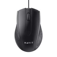 Мишка Havit MS80 USB Black (6939119036607)
