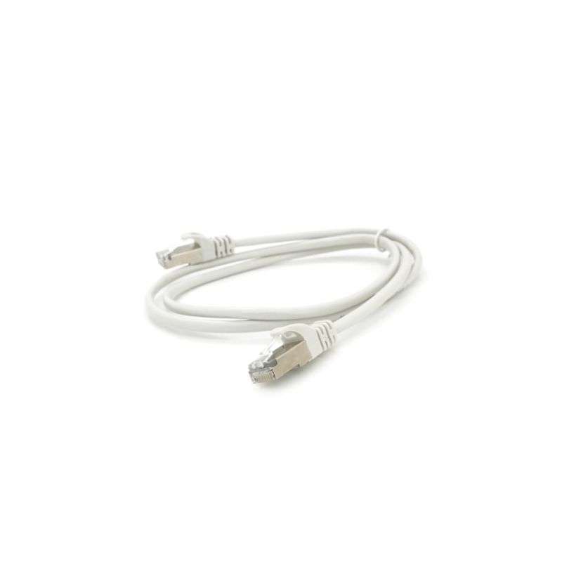 Патч-корд 1м FTP cat.5e, CU, RJ45, grey Merlion (PCM-CU-5E/1G)