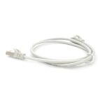 Патч-корд 1м FTP cat.5e, CU, RJ45, grey Merlion (PCM-CU-5E/1G)